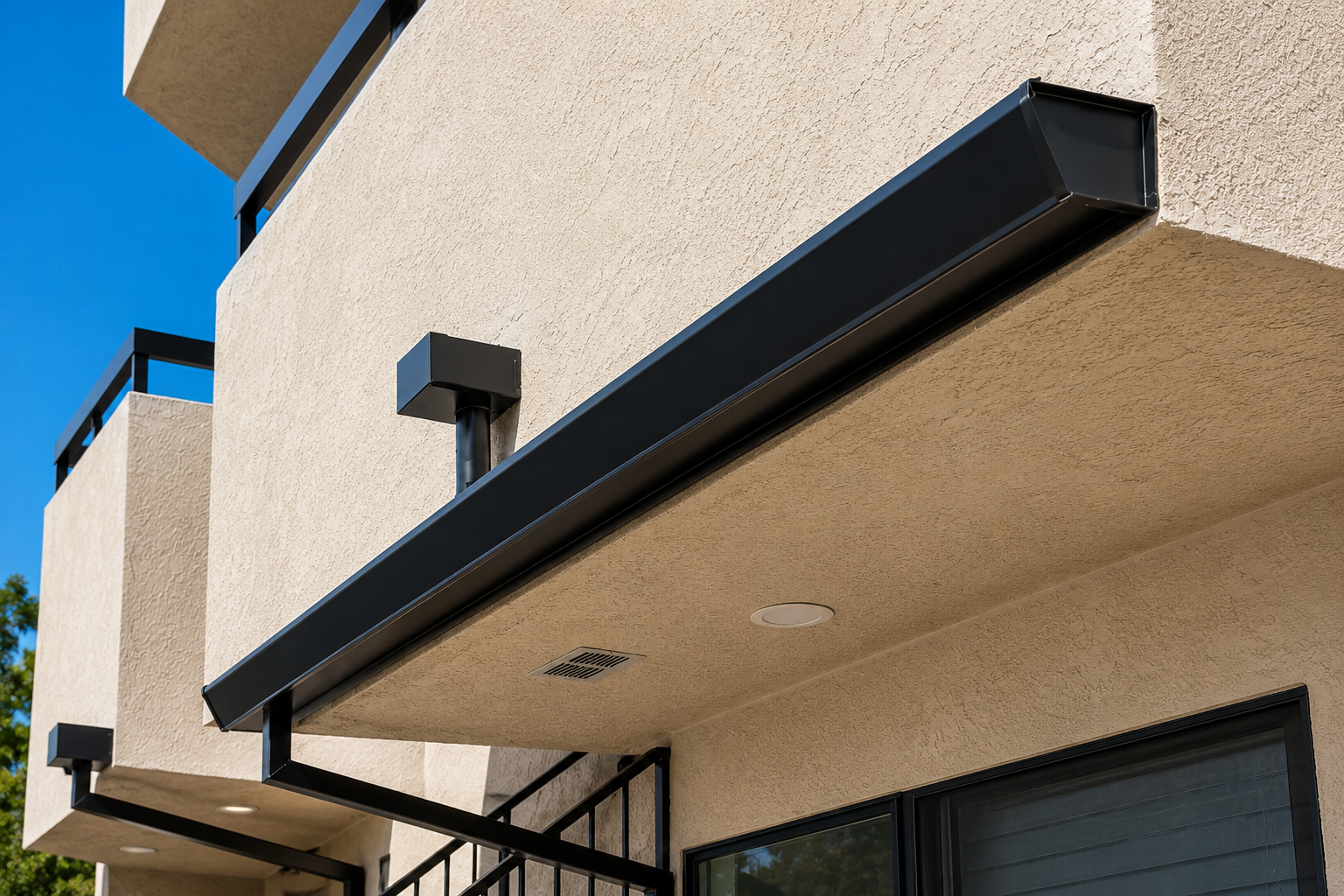 Flat Face Style gutter