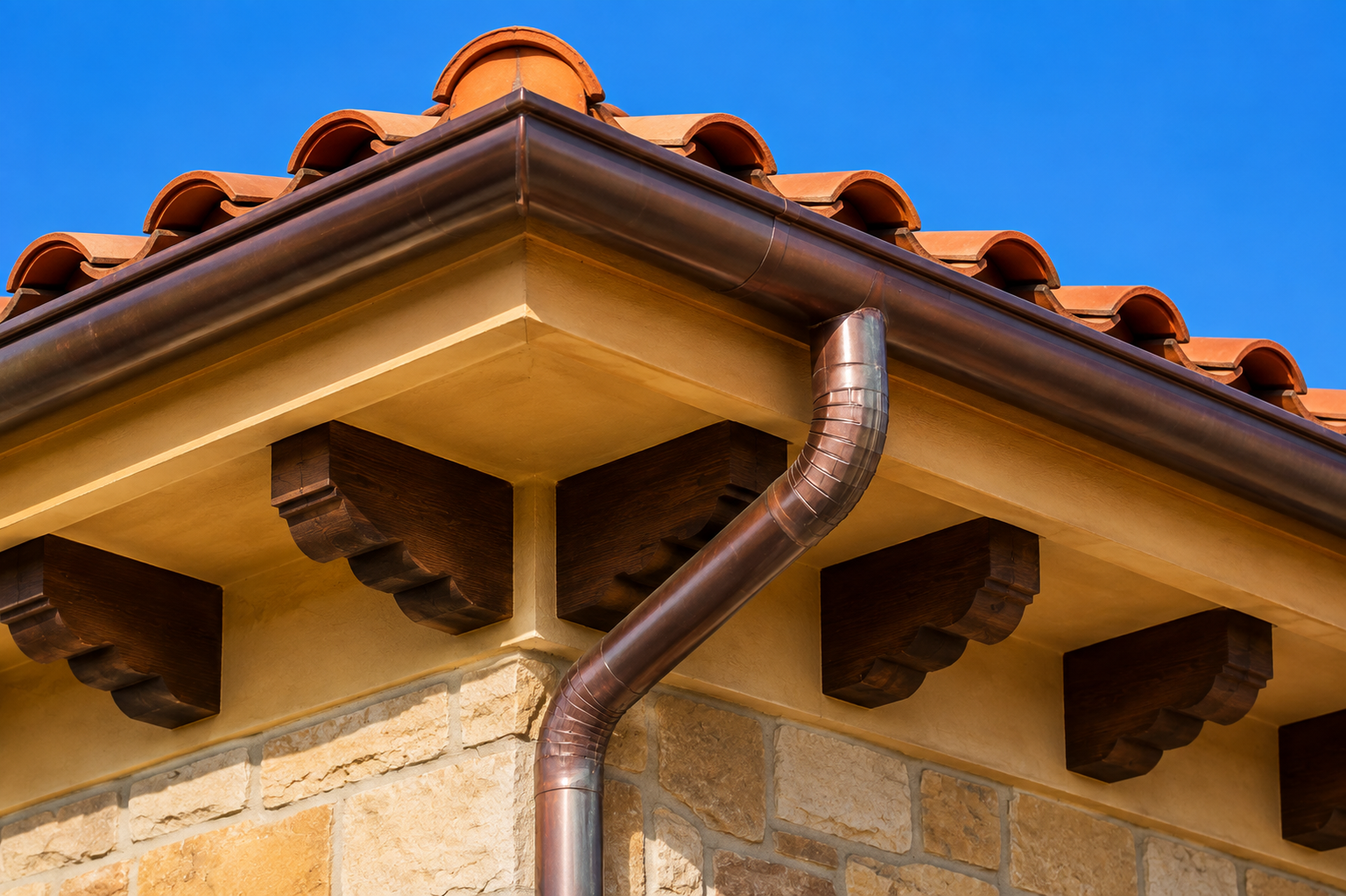 Half Round Style gutter